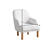 Atelier del Sofa Fotelja Class Bohem, Krem