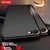 Escase Maska za mobilni telefon iPhone SE / iPhone 7 / iPhone 8, Crna