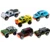 slomart LEAN TOYS Set 6 kovinskih terenskih vozil 1:64