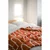 Oranžna odeja 150x200 cm Swirl – noo.ma