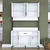 Hanah Home Komoda 120x198,6x40cm Bela