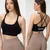 RING X-Back Top Jet Black
