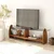 Hanah Home TV Komoda Surf, 160x45x35 cm, Kesten-Siva