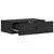 Stolna montirana na zid Crna 59 x 34,5 x 17 cm