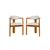 Hanah Home Set trpezarijskih stolica Cheri , 2 komada, Beli