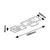Rabalux LED Plafonjera sa daljinskim Fatma, 40W, 3000-6500K, 100x33cm, Crna