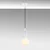 Opviq Luster Ring-13434, 41-127cm, 3xE14, Beli
