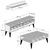 Hanah Home Set TV Komoda i klub sto Orah