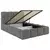 Tapacirani Krevet Cloudy 120/200 cm , srebrna