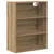 Highboard 2 pcs Umjetnički hrast Konstruirano drvo