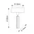 Endon 95449 - Zidna lampa 1xE27/10W/230V bež/mat hrom