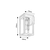 RABALUX Zernest Spoljna zidna lampa, IP54, E27, 15W, Crna