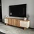 Hanah Home TV Komoda Diana, 180x50x33 cm, Siva-Orah