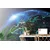 Fototapeta žareč moder planet - 343x231