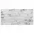 Zidne panele 10 pcs Svijetlo siva i crna 100 x 50 cm EPS pjena