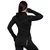 Women‘s Pulse 1/2 Zip Running Sweatshirt Black - GymBeam