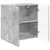 TV zidni ormar Zidne Betonski sivi 59,5 x 31 x 60 cm
