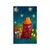 Plakat luna nad mestom - 60x90 silver