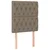 Vidaxl Box spring postelja z vzmetnico taupe 80x200 cm blago