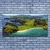 tulup.si Slika na platnu Morje forest beach landscape 125x50 cm