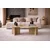 Hanah Home klub sto Messina, 120 cm, hrast Sapphire