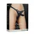Ouch Strap-On Pleasure, črn