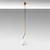 Opviq Luster Tulip-13819, 15cm, IP20, Belo-zlatne boje