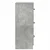 Ormar s ladicama Betonska siva 33 x 34,5 x 87 cm