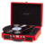 DENVER VPL-120 gramofon, rdeč