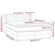 Vidaxl Box spring postelja z vzmetnico temno modra 140x200 cm žamet