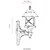 Opviq Spoljna zidna lampa BAP-68199-BSY, 63 cm, IP65, E27, 40W, Crna