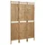Greatstore Paravan 3-delni iz bambusa 120x180 cm