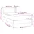 Vidaxl Box spring postelja z vzmetnico črn 90x190 cm blago
