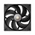 DeepCool Ventilator FT14, Crni