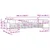Set vanjskih sofa 6 pcs Prirodna i antracit 406 x 168,5 x 73 cm