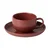 COSTA NOVA Pacifica espresso skodelica s krožničkom, prostornina: 0,22 litra, cayenne (6 kos)