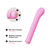 Rabbit vibrator OTOUCH Magic Stick S1 Plus, roza