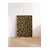 WallXpert uramljena slika 115266, zlatna leopard šara, 30 x 40 cm, ram u boji prirodnog drveta