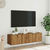 Zidni TV ormarić Artisan hrast 120x30x30 cm izrađeno drvo