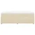 Vidaxl Box spring postelja z vzmetnico krem 120x190 cm blago