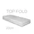 Latex Dušek Top Fold Organic Cotton 160x200cm, Beli