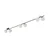 TK Lighting Stropna svetilka Imelo, rjava, 6-žarčkov, steklo, dolžina 200 cm - spalnica - rjava, bela