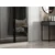 Hanah Home ormar sa reflektujućim staklom Nisa 20656, 90 cm, peščar