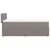 Vidaxl Box spring postelja z vzmetnico taupe 100x200 cm blago