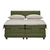 Boxspring Krevet Dixon 180/200 cm , maslinasto zelena