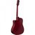 Akustična Gitara Flight Guitars D-155C RD Red