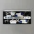 LED zidno svetlo SHELF LED/4W+LED/5W+LED/2W/230V crno
