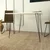 Hanah home Trpezarijski sto Sandalf Square 90x75x90cm Beli