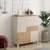 Hanah Home Multifunkcionalna komoda, Krem