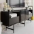 Hanah home TV Komoda Derin Crno-Mermer